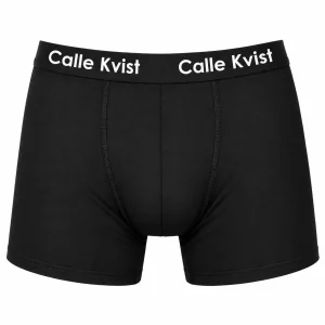 RK Hem Svarta boxerkalsonger med eget namn på midjebandet – personliga herrkalsonger med namntryck.